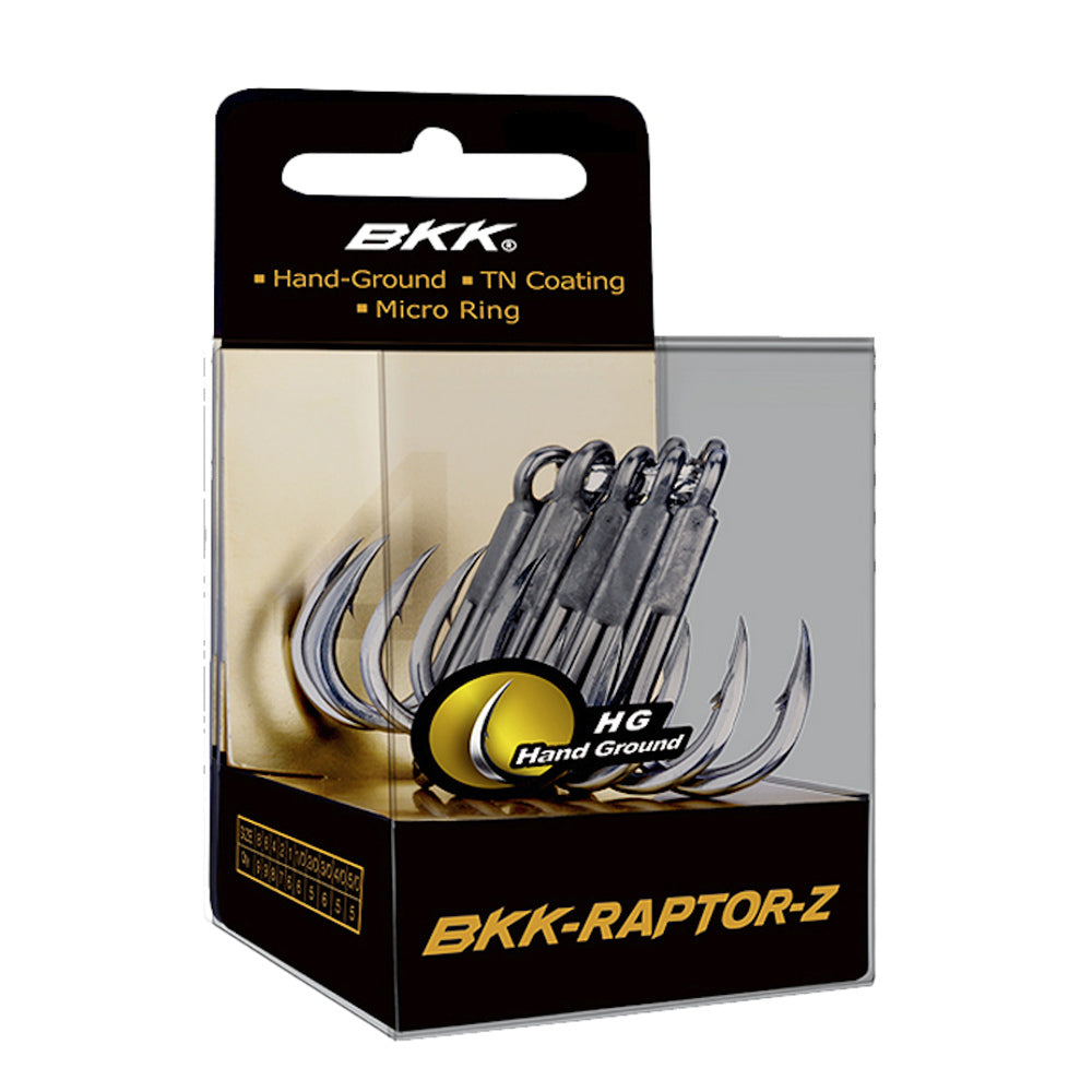 BKK Hooks Raptor-Z Treble Hooks