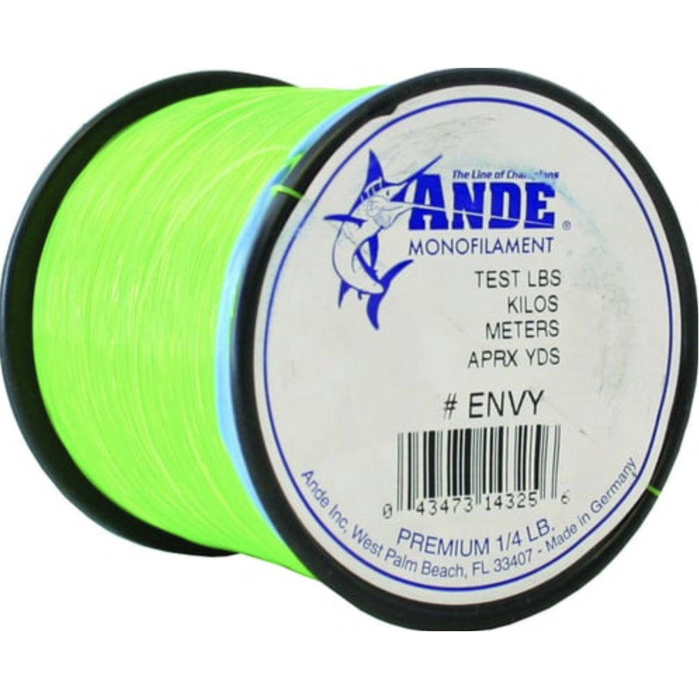 Ande Premium Monofilament 1/4lb Spool