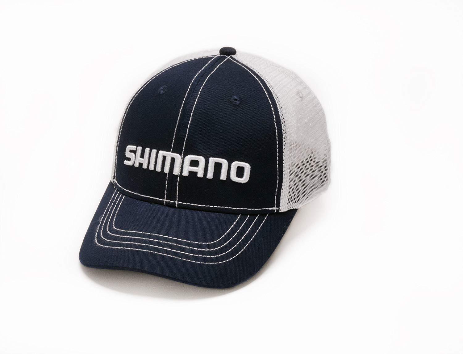 Shimano AHATSMOTCNV Smokey Trucker Cap Hat Navy