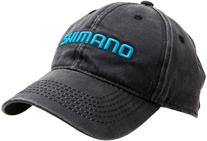 Shimano Vintage Style Fishing Cap, comfort, Black, OSFM