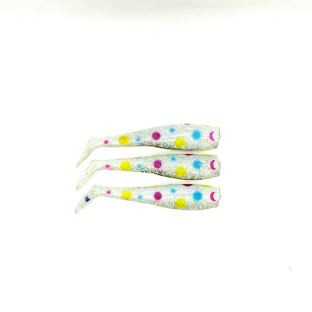 al gags whip-it fish lures Al Gag's Lures Whip-It Fish, 4" Replacement Tails, Wonder Bread