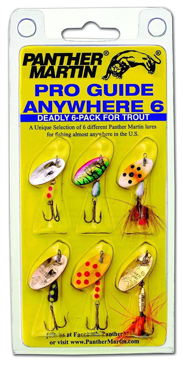best panther martin lures for trout Western 6 Pack JAXOutdoorGearFarmandRanch Panther Martin AW6 Best of