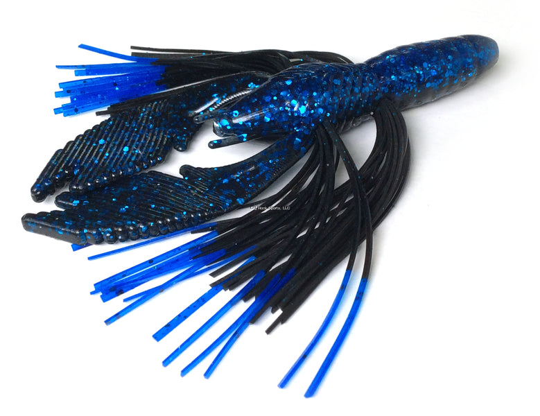 Tightlines Craw - Rattling, Blue Black With