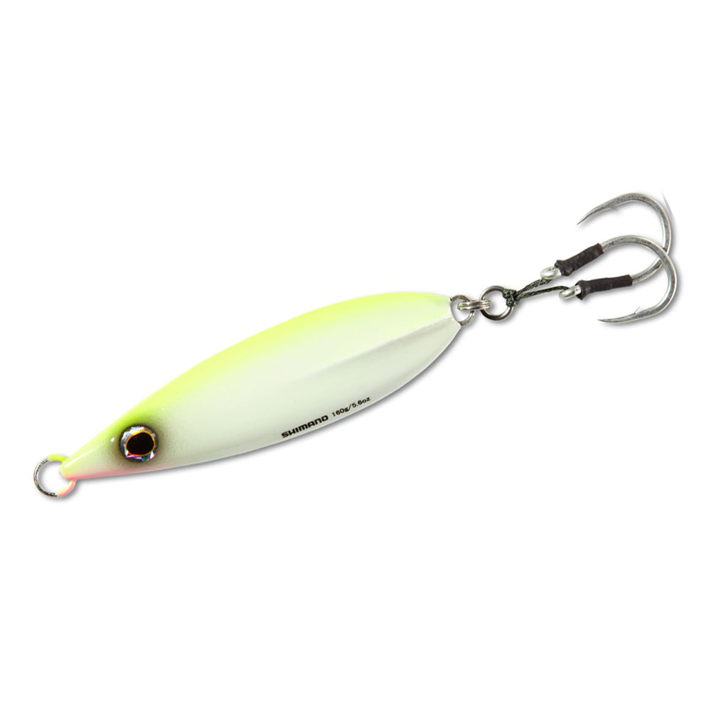 Shimano Butterfly Flat-Fall Jig, 85mm, 80g, Chart White