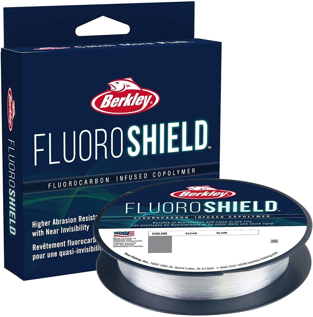 berkley fishing corporation Berkley Fluoroshield Fluorocarbon Infused Co-Polymer Line, 300yd