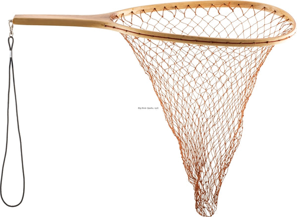 Pocket Water Small Hand Crafted Fly Fishing Net, Bamboo Landing