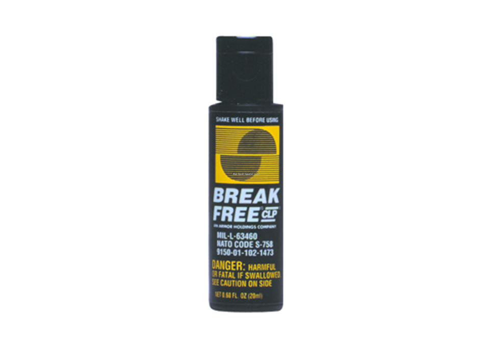 Break Free CLP Cleaner Lubricant & Preservative Gun Cleaner .68oz Squeeze Bottle