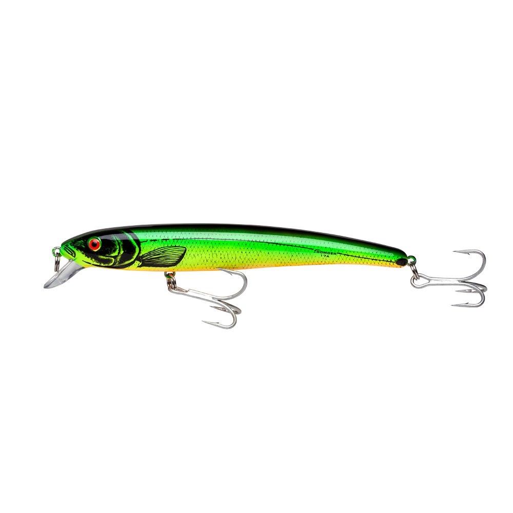 Bomber Magnum Jointed Long a B17jls1 Mother of Pearl Fishing Lure Saltwater  7 for sale online