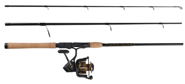 penn battle 3 fishing rod III Travel Combo The Best Bass Fishing Spinning Pre-Spooled Combos The PENN Battle III Size:CLTW80HL (Left Hand Model)