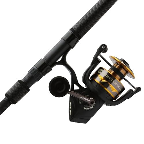 Penn BTLIV6000LE902MH Battle IV LE Spinning Combo, 9' Medium Heavy 2pc