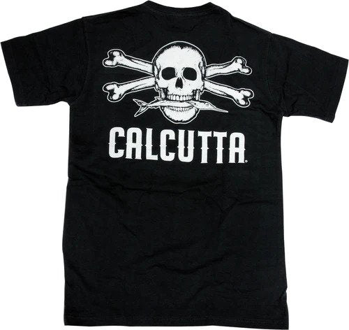 Calcutta Original Logo Short Sleeve T-Shirt, Large, Black