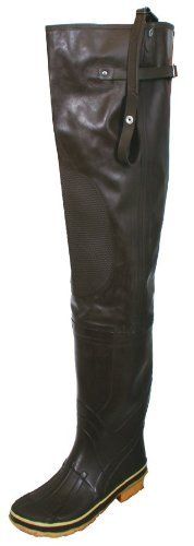 Calcutta Hip Wader Boot Fly Fishing Hunting BOY's Waders Brown Size 3 NEW