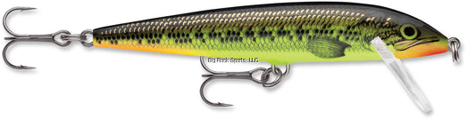 Rapala CountDown Lure, 4 3/8", 9/16 oz, Fire Minnow, Sinking