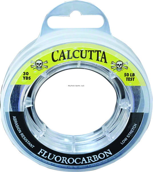 Calcutta Fluorocarbon Leader Material 50lb 30yd Spool