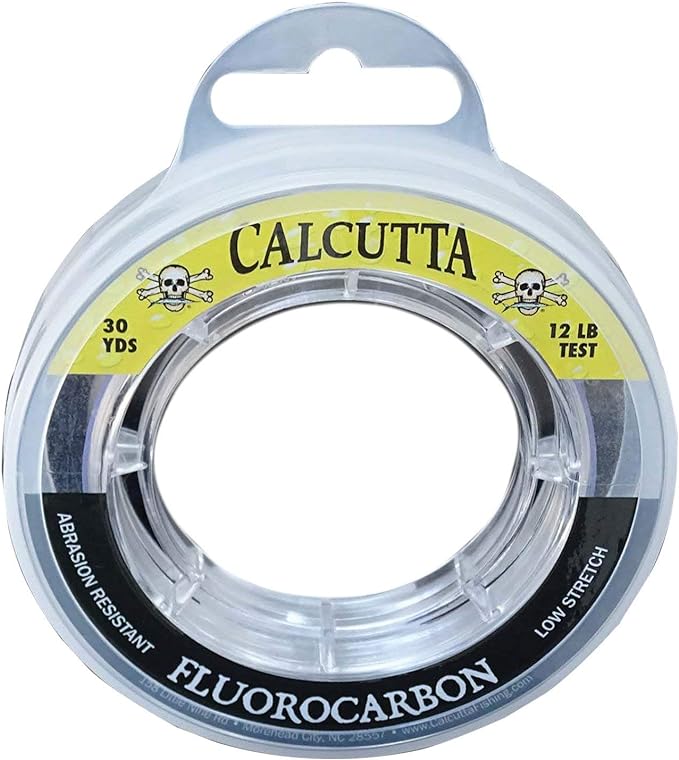 Calcutta Fluorocarbon Leader Material 80lb 30yd Spool