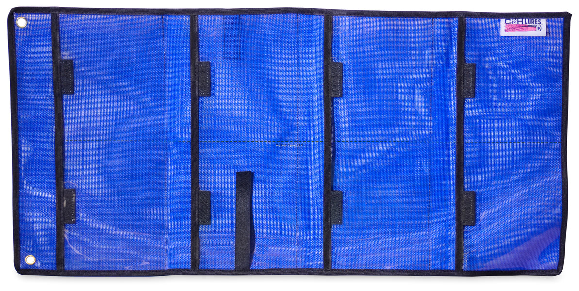 C&H Lure Case, 14.5 in x 28 in (36.8 cm x 71.1 cm), 8 Pocket