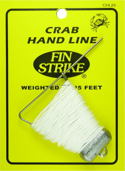Sea Striker CL25 Crab Hand Line, 25ft Weighted Throw Line