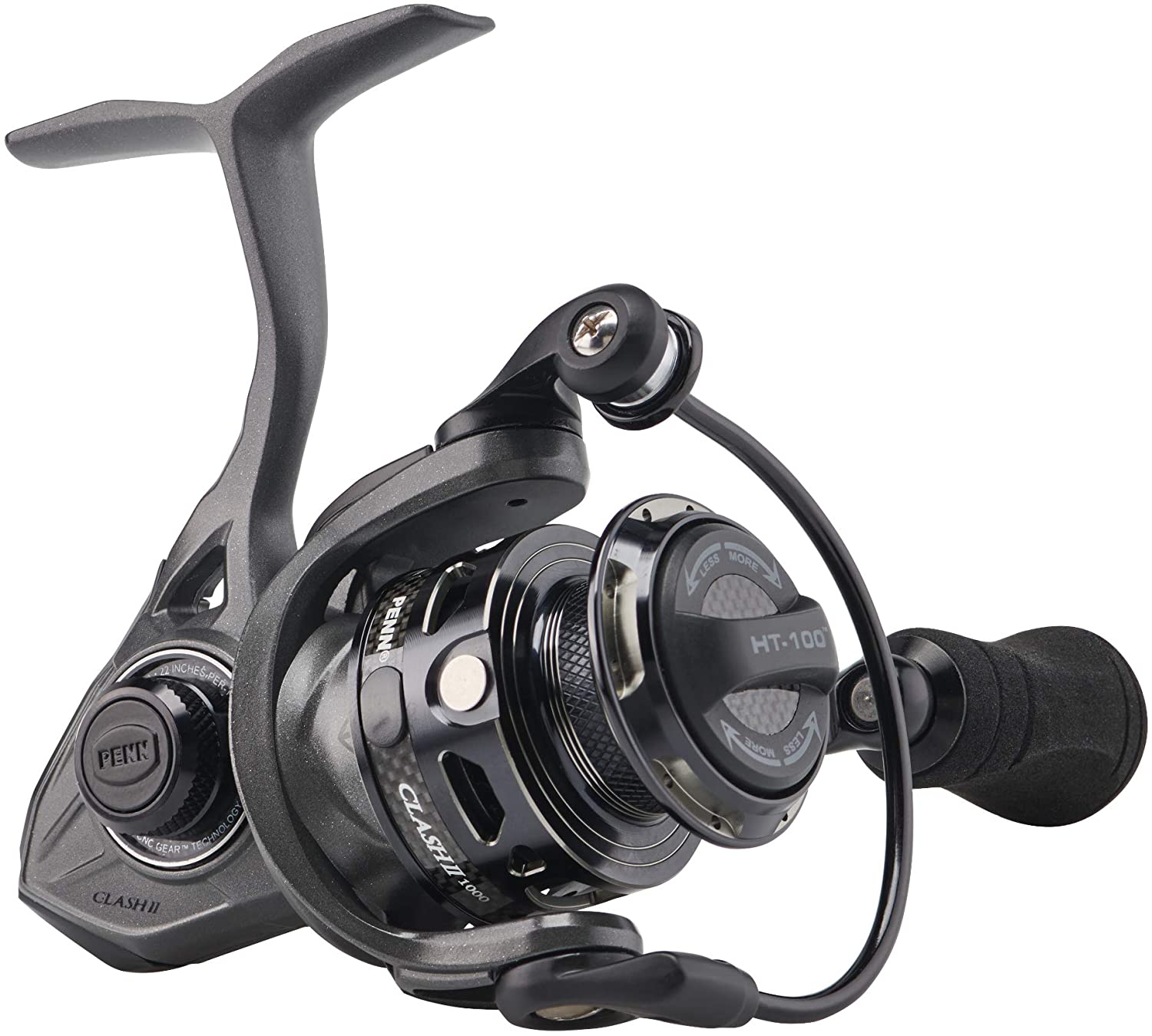 PENN CLAII1000 Clash II Spinning Fishing Reel, Front Drag