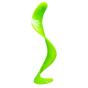 Chartreuse / 6-1/2" Curly (8pk)