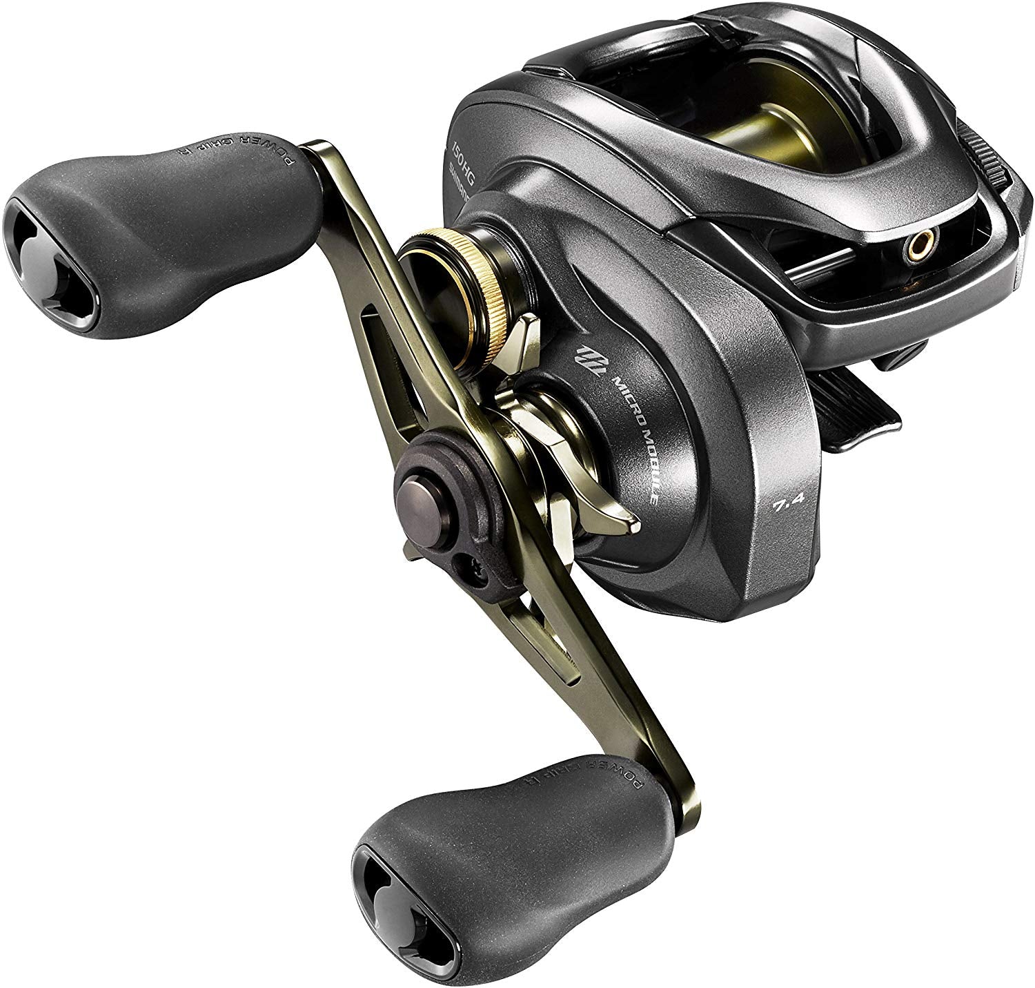 baitcasting reel for sell Chaos XS Round Saltwater 6000 / RIGHT HAND / Black bearing system that includes a special Zero Play Anti Spinning/Baitcasting Reels Fresh Saltwater Fishing