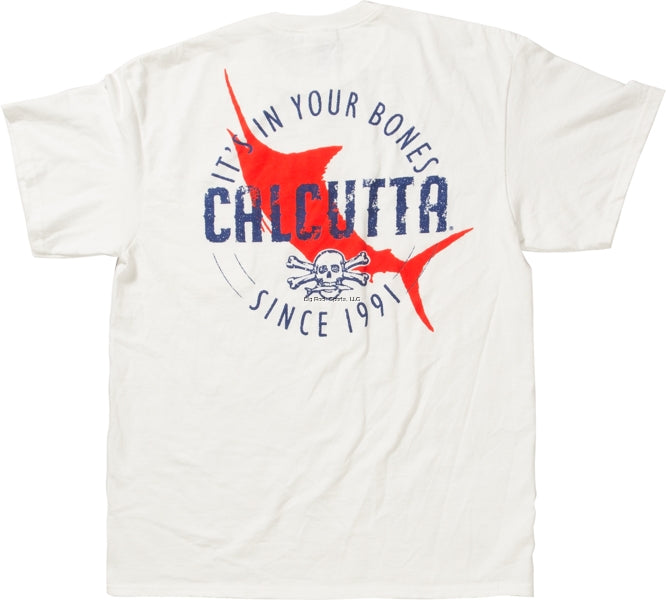 Calcutta T-shirt Short Sleeve, White