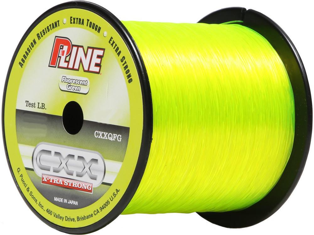 P-Line CXXQFG-25 CXX X-Tra Strong Mono 25lb 500yd Spool Fluorescent