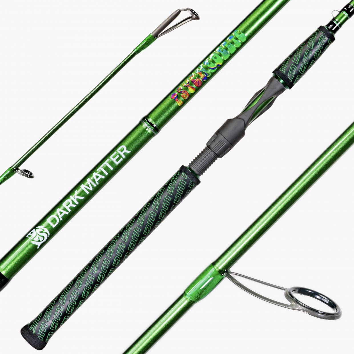 dark iron fishing pole Dark Matter Psychedelic Inshore Spinning Rods