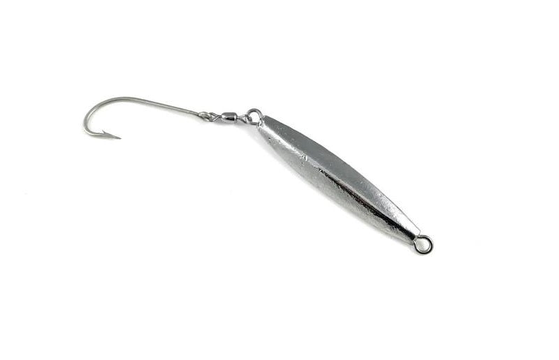 Chrome Diamond Jig with Tail