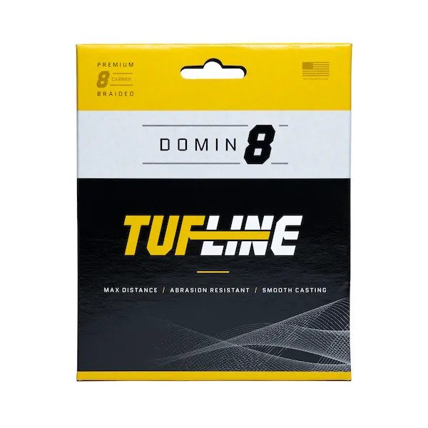 Tuf-Line DOMIN8 Braided Fishing Line 8-Carrier