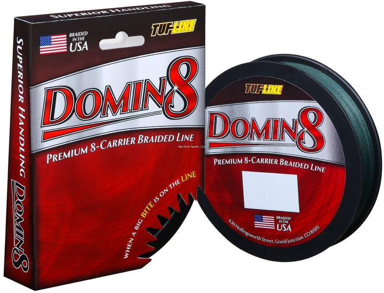 Tuf-Line DOMIN8 Braided Fishing Line 8-Carrier