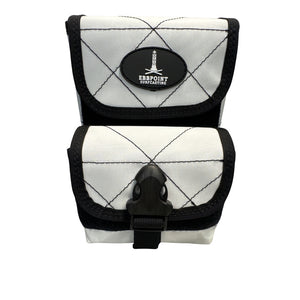 White w/ Black Stitching & White Logo