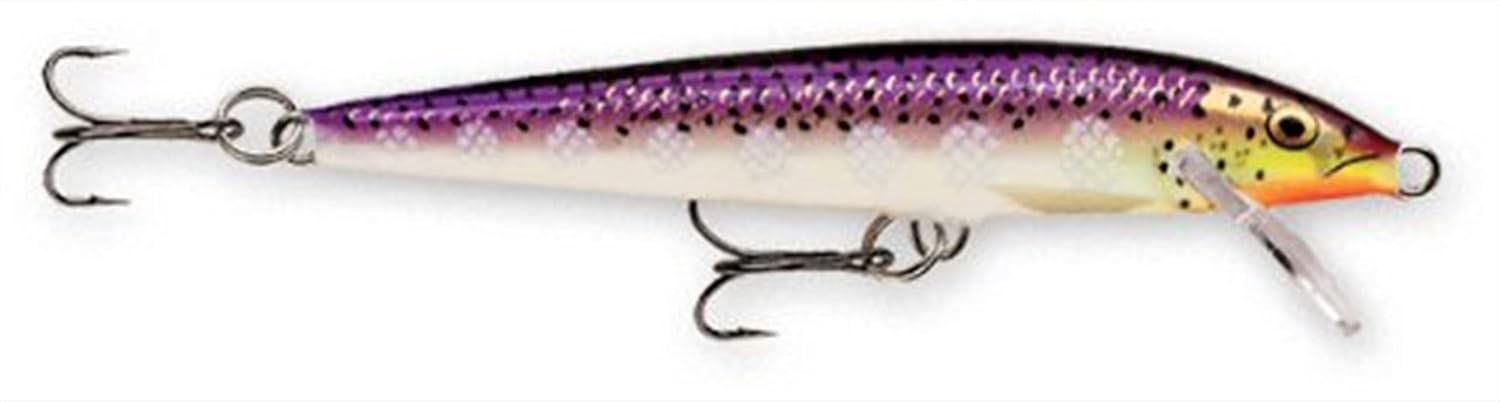 Rapala Original Floating Lure 4 3/8", 3/16 oz, Purpledescent