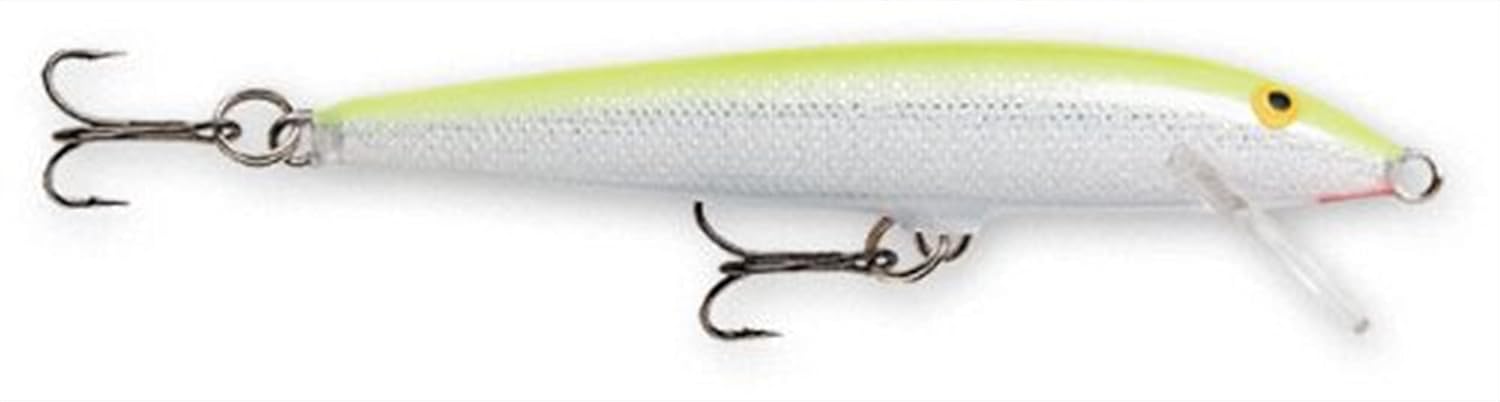 Rapala Original Floating Lure, 4 3/8", 3/16 oz, Silver