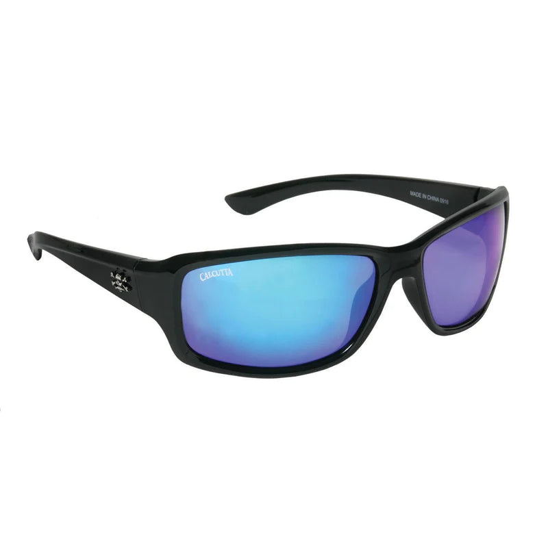 Epoch Delta 2 Watersports Fishing Sunglasses Black Frame with  Polarized Super-Hydrophobic Blue Mirror Lens : Clothing, Shoes & Jewelry
