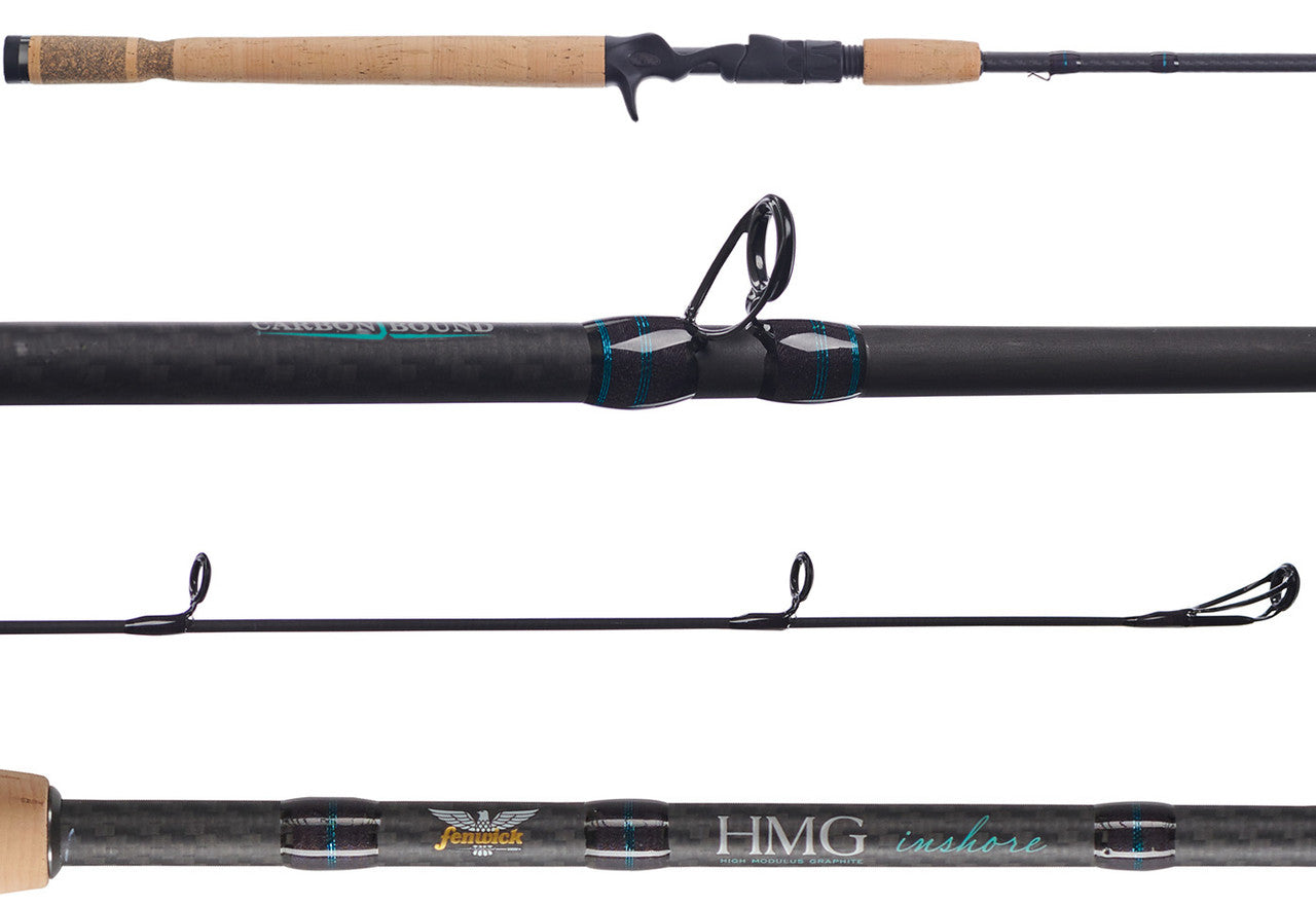 Fenwick HMG HMGIN70H-FC Inshore Casting 7', 1pc, H, Fast, 9 Guides