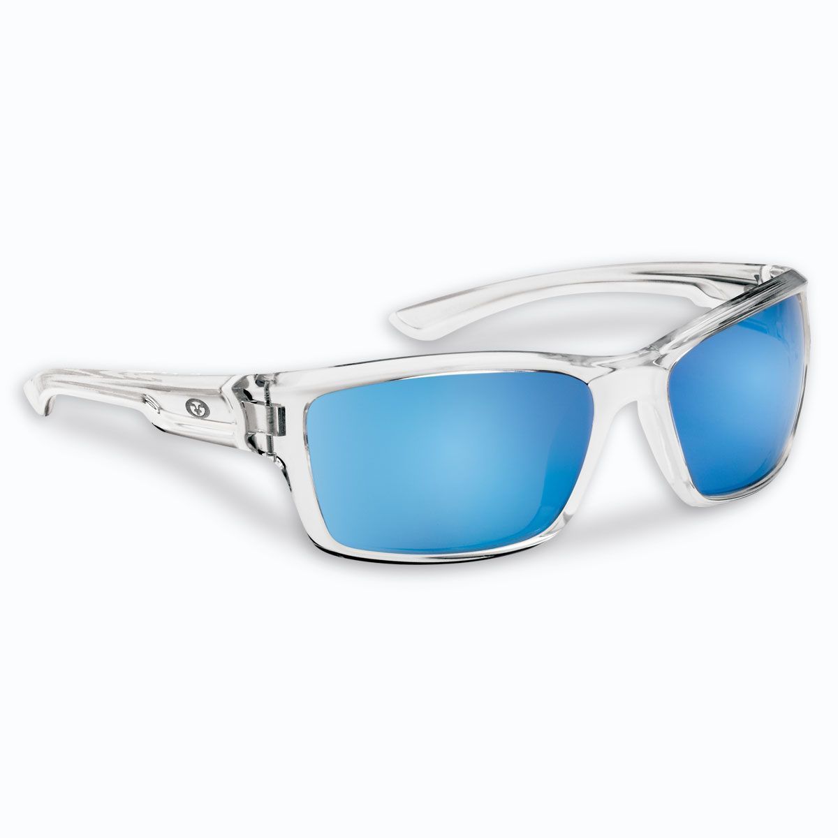 Flying Fisherman 7721CSB Sunglasses Cove Crystal Smoke Blue Mirror