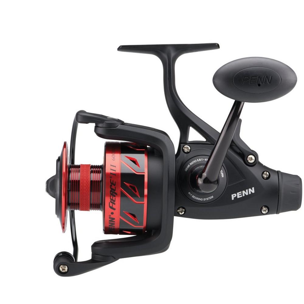 Penn Fierce III Live Liner Spinning Fishing Reels, Front Drag, 5 Brg