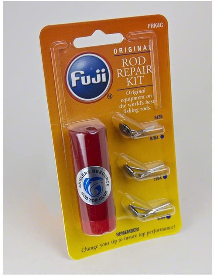 Fuji FRK4C Polished Rod Repair Kit Glue & 3 Tops