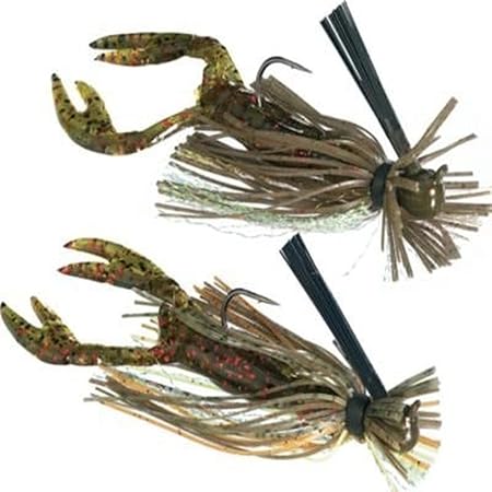 Stanley Finesse Jig-1/4 oz. - Green Pumpkin/Pumpkin, 2Pk