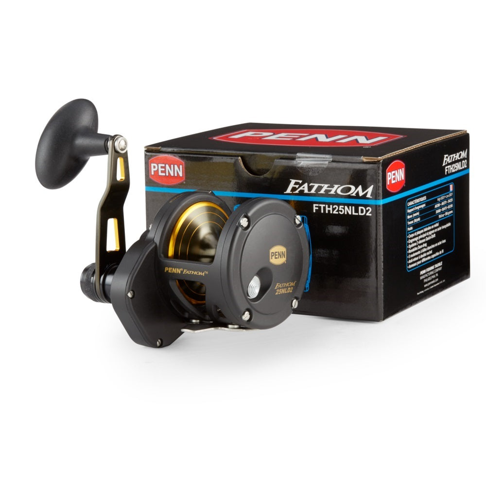 Penn Fathom ll 30LD2 30 Lever Drag Two Speed Conventional Reel