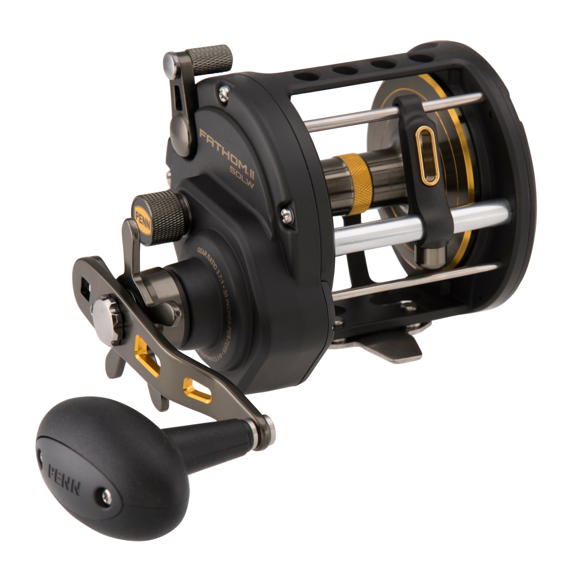 Penn FTHII50LW Fathom 50 RH Level Wind, full metal body, 4.3:1 ratio