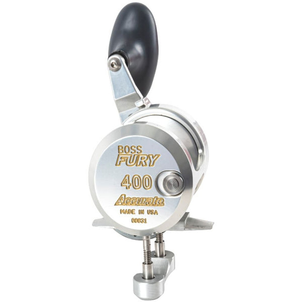 アキュレート Boss Fury 400 Accurate Boss Fury Conventional Reel- 400- Silver