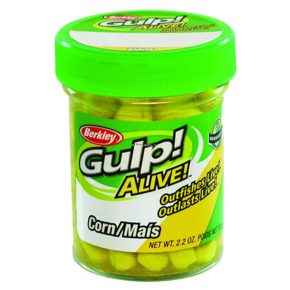 Berkley Gulp Alive Corn Yellow 2.2oz, 1/4"