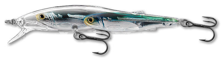 Live Target Koppers Suspending Glass Minnow Lure