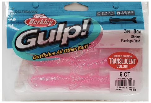 Berkley Gulp Translucent Shrimp