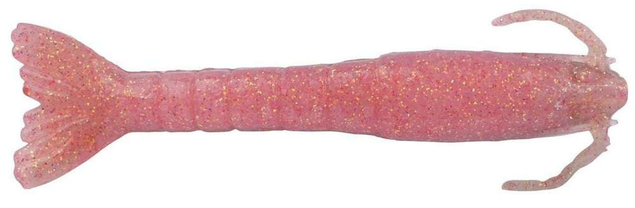Berkley GSSHR4-FLAMC Gulp! Saltwater Shrimp Soft Bait Flamingo