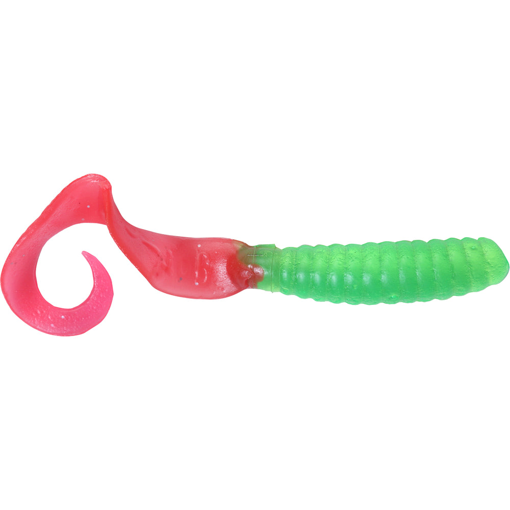 GOT-CHA Curltail Grub Fishing Lure, 4", 20pk (Assorted Colors)