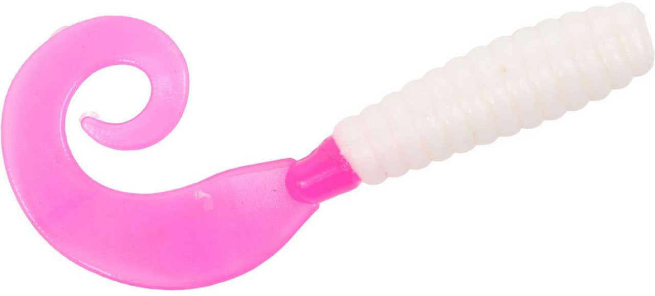 GOT-CHA Curltail Grub, 8" Nite Glow, 25/Pack