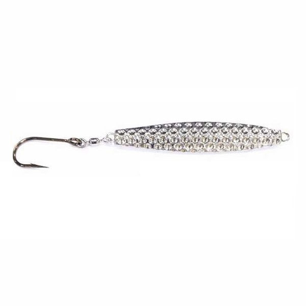 fishing dimond lure Run Off Lures Hammered Diamond Jig w/Heavy Duty Hooks SheFish Fashion Elite Baitcast It features a chrome Line Weight:100LB Lead Weights