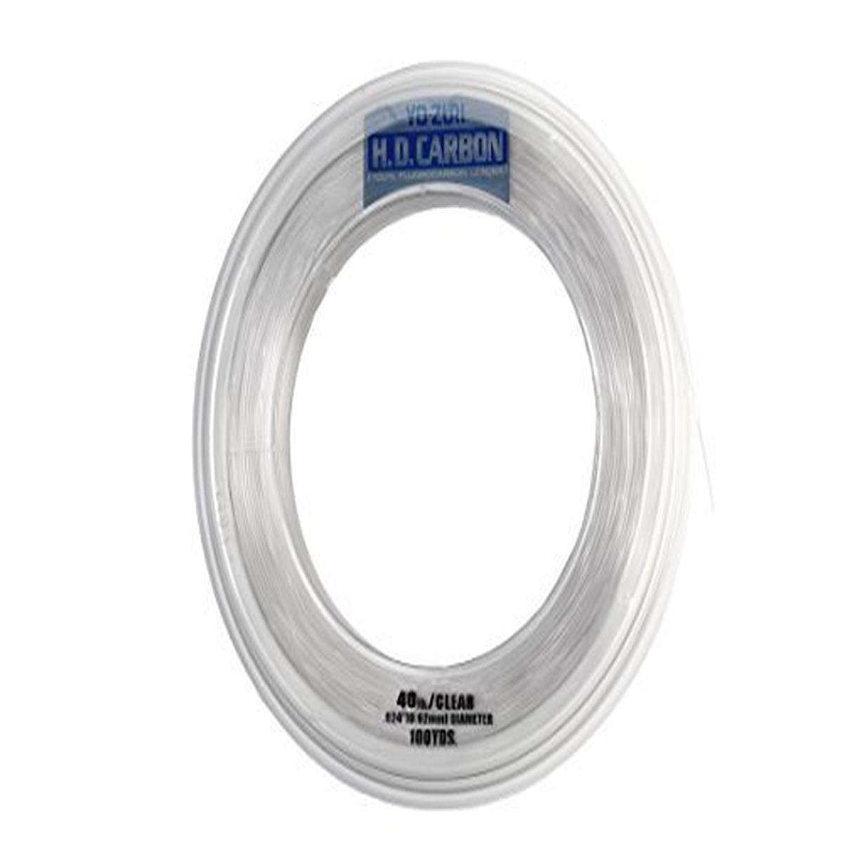 Yo-Zuri H.D. Carbon Fluorocarbon Leader 30lb 30yd Clear